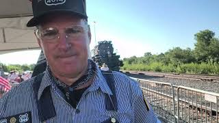 The Engineer for Big Boy 4014 talks about the trip.