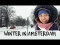 Winter in Amsterdam, Netherlands