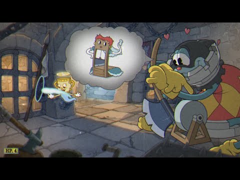 Cuphead DLC The King's Leap IV (Rook)