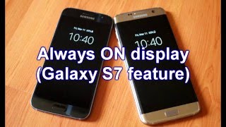 How to install ALWAY ON DISPLAY on any Android (GALAXY S7 feature)! [NO ROOT] screenshot 3