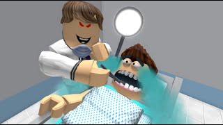 Escapando del dentista malvado en Roblox  🦷🦷🦷