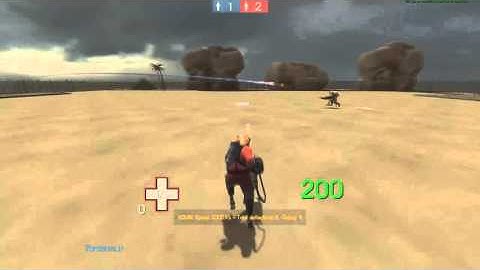 TF2: Dodgeball Bot vs Human