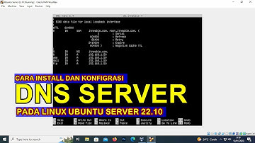 CARA INSTALL DAN KONFIGURASI DNS SERVER PADA LINUX UBUNTU SERVER 22.10 (VIRTUALBOX)