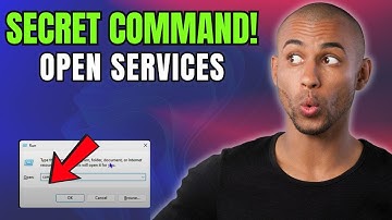Secret RUN Command to Open Services on Windows 10/11