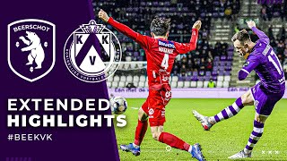 K. BEERSCHOT V.A. 2-1 KV KORTRIJK | #EXTENDEDHIGHLIGHTS | SEBAOUI WITH A SCREAMER TO WIN IT