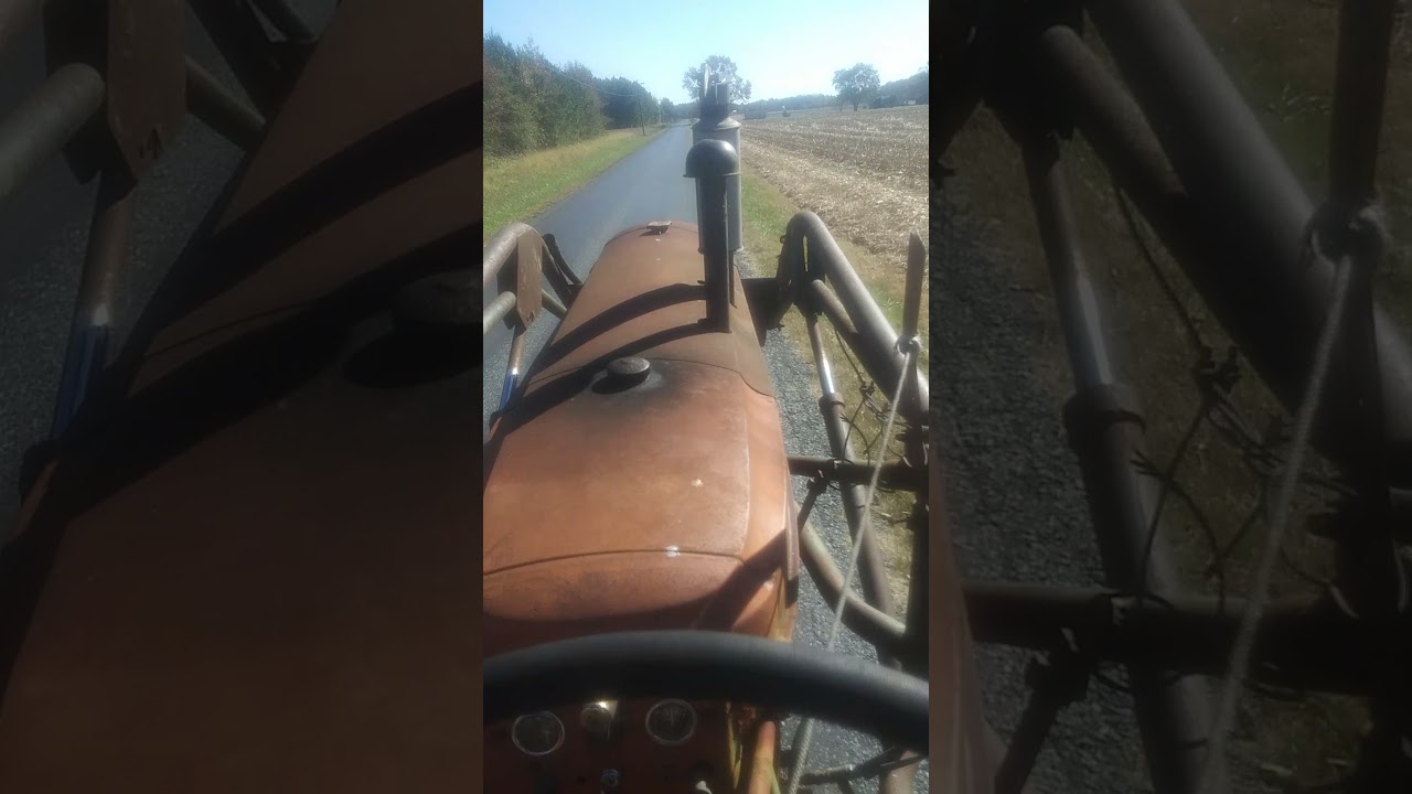 Massey-Harris 33 in 5th gear