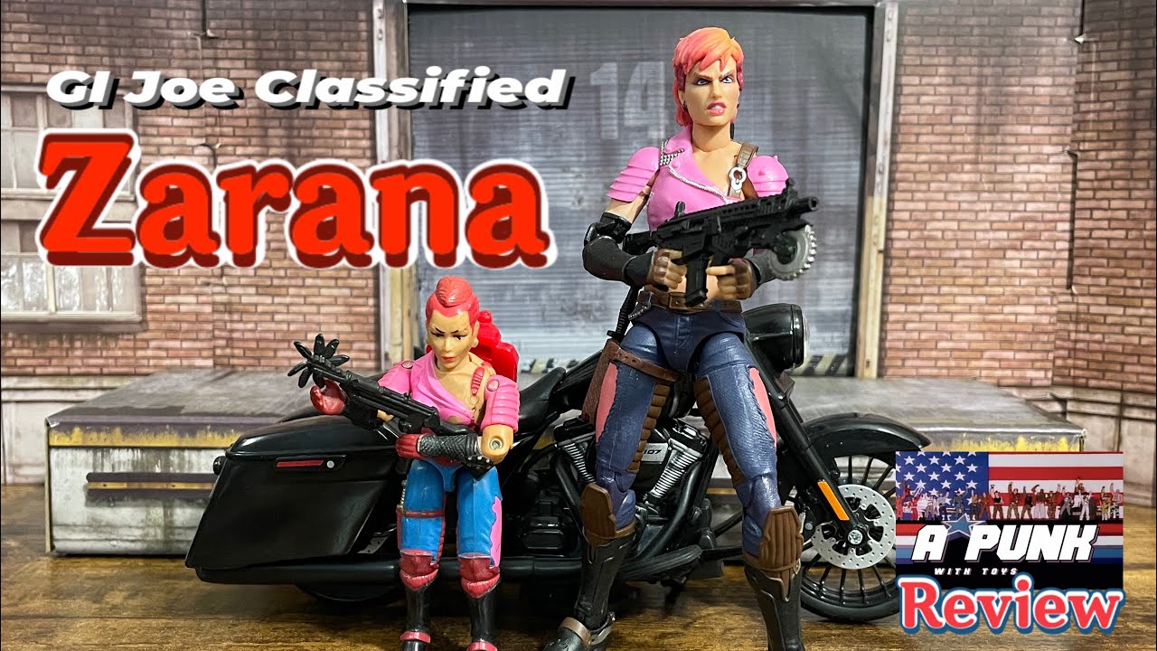 GI Joe Classified Zarana Review by Hasbro