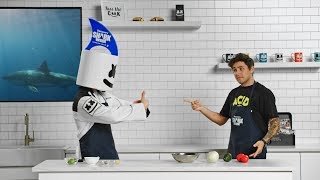 Shark Week Special!! Taco Tuesday with Jauz | Cooking with Marshmello - Lion Fish Tacos