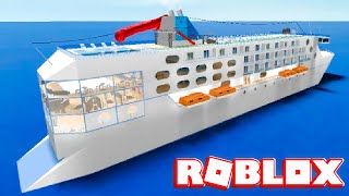 Teaming Up To Make The BEST Boat In Roblox | JeromeASF Roblox