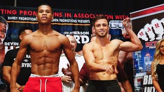 Devin Haney Vs. Mason Menard Post Fight