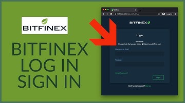 How To Login To Bitfinex App?