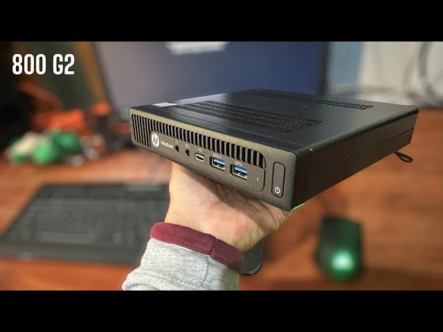 Cómo abrir y poner almacenamiento a Mini PC EliteDesk 800 G2