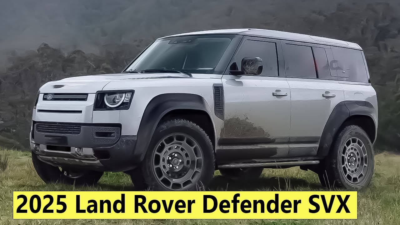 New Land Rover Defender SVX Revealed & Shocks The Car World Industry! 