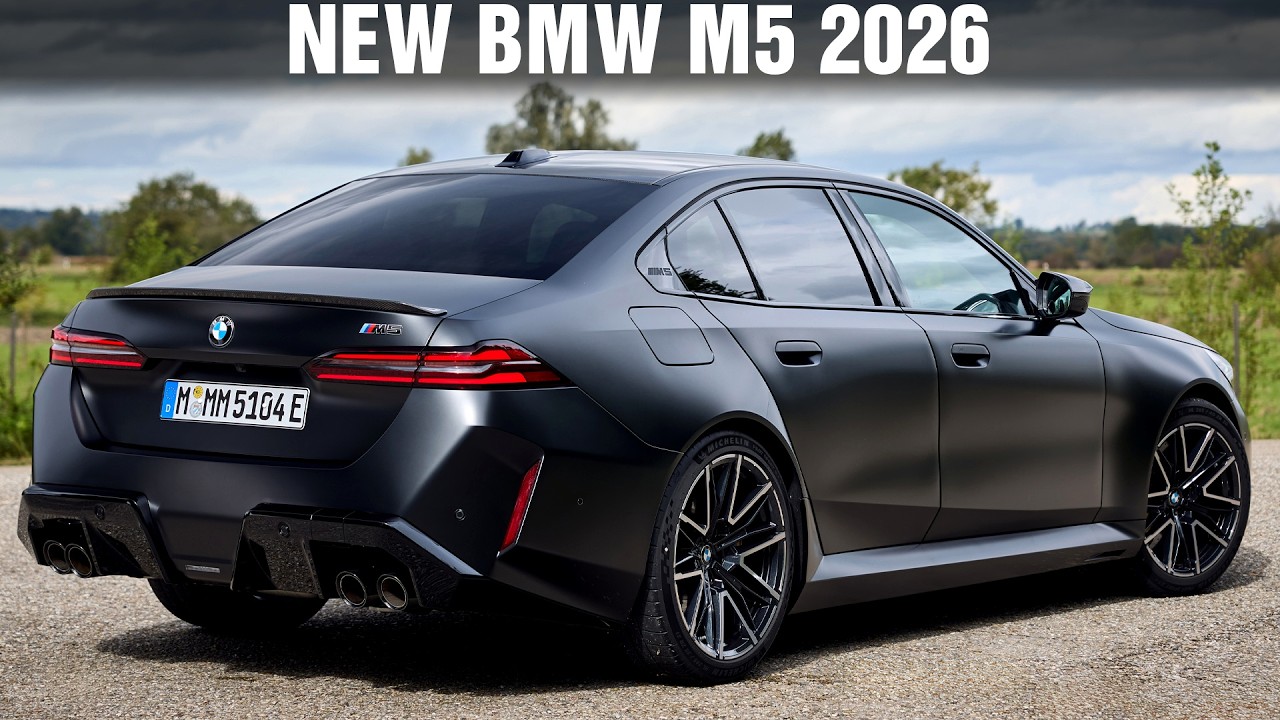 2026 BMW M5 Sedan G90 (727 hp and 1000 Nm) - Better than E63 AMG ...