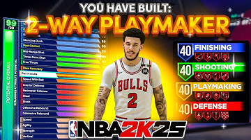 This 6’6 LONZO BALL “2-WAY 3PT PLAYMAKER” Build Will CHANGE NBA 2K25 | BIG GUARD META In SEASON 4
