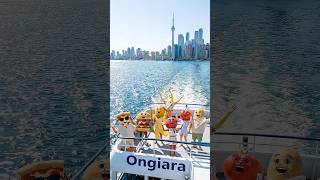 Food gang on Toronto Island ferry?! 🍕🍔