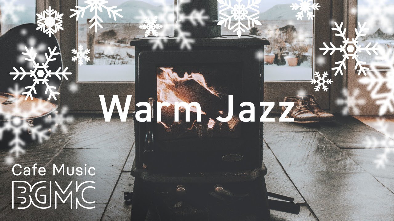 Christmas Songs Cover Medley with Fireplace - Winter Silent Jazz Music for Christmas Mood