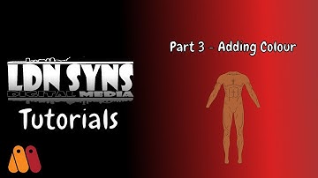 Creating a Character in Anime Studio/Moho - Part 3 Adding Colour