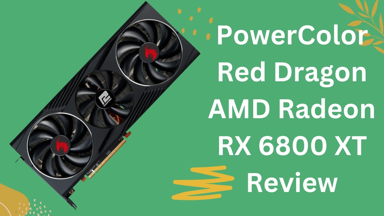 PowerColor Red Dragon AMD Radeon RX 6800 XT 16GB GDDR6 Graphics Card For  Parts