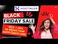 Comment profiter de 20% de réduction Supplémentaire sur le Black Friday Hostinger