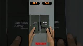 S26😨 vs S24 🤫 boot speed test #viral #samsunggalaxy #tech
