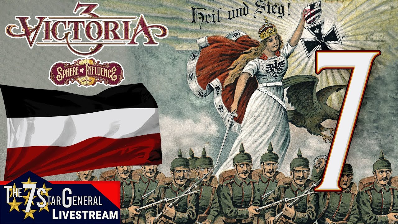 Prussia to German Empire | Victoria 3 Sphere of Influence | Livestream ...
