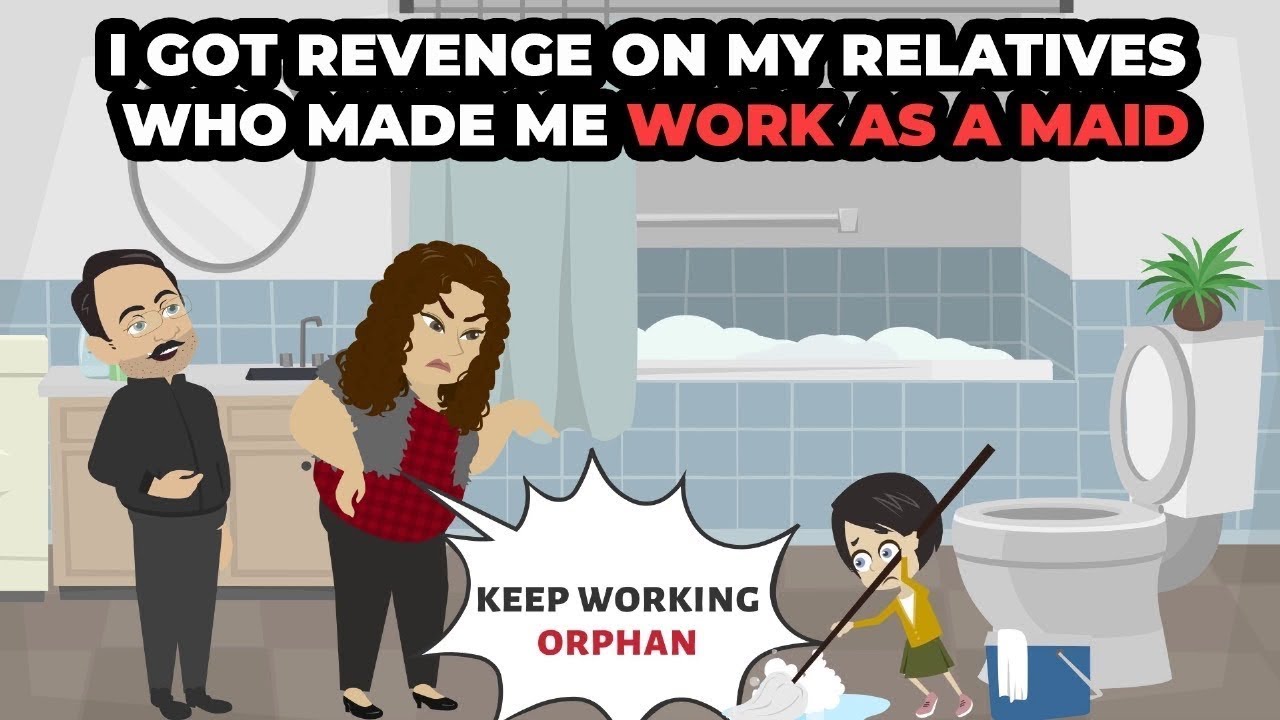 I got revenge on my relatives who made me work as a maid.#storyanimated ...