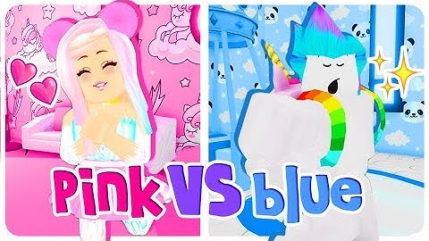 Using Only ONE COLOR in Adopt Me... BUILD BATTLE CHALLENGE in Roblox