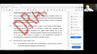 Draft Abuse Instruction - Part 3 - Restrictions, Deviations and Expansions
