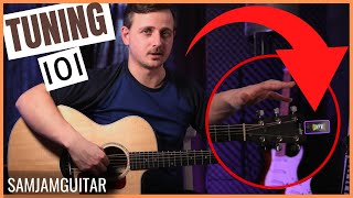 How To Tune A Guitar With a Clip on Tuner 👍 For Beginners screenshot 5