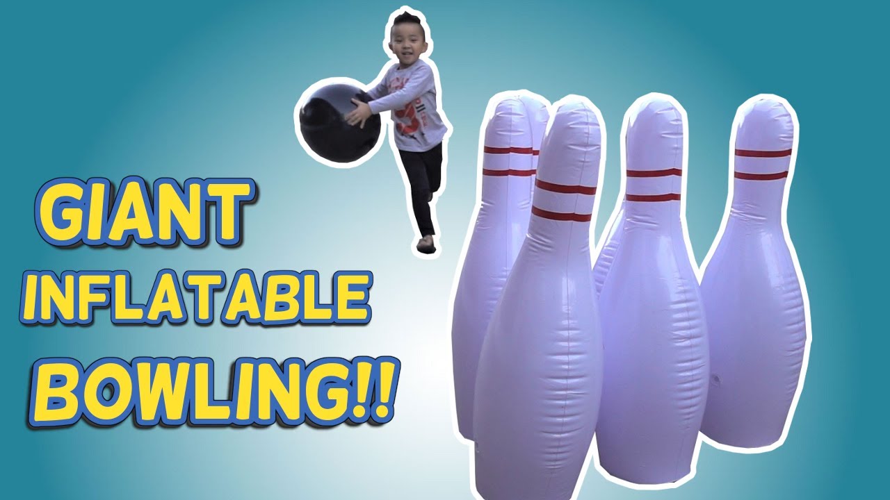 ZENY Bowling Set Toys for Kids Inflatable Bowling Pins and Bowling Ball Indoor Outdoor Giant Yard Bowling Games Toldder Bowling Set 