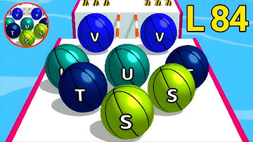 AZ Run Game - ASMR Ball Run level 84 #AZRun