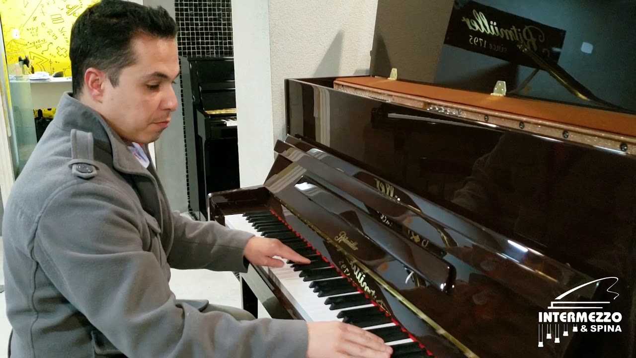 Hino - 203 “O meu vero Amigo é Jesus” | Piano Ritmüller UP 115 Imbuia | Thiago Peres