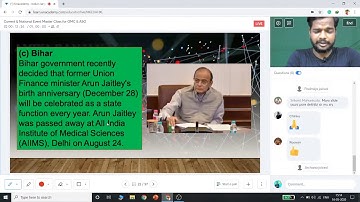 OMC & ASO | Current & National Event Master Class | Amiya Ranjan Das