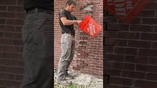 Replacing damaged brick Information