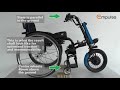 Empulse F55 | Adapting to a Wheelchair | Power Add-On Bike for Wheelchairs