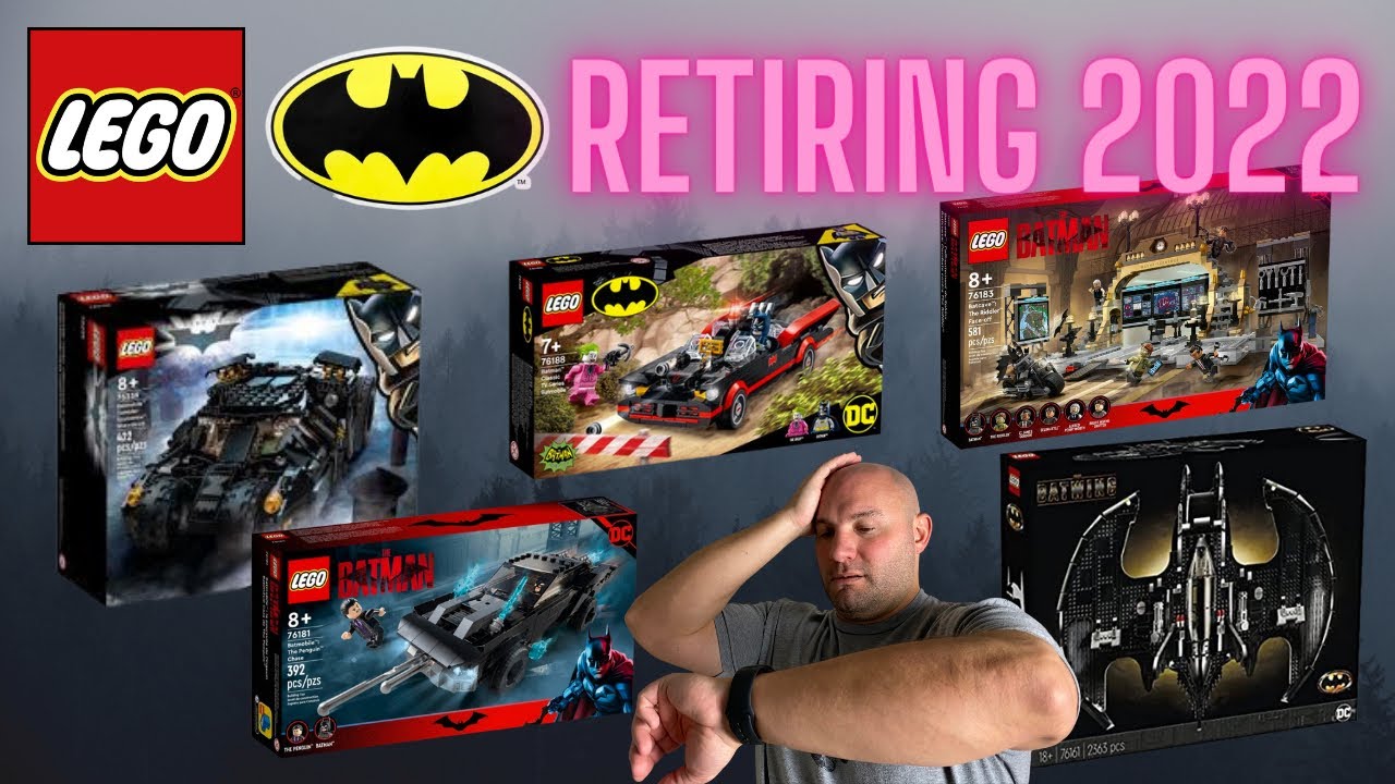 LEGO Batman/DC sets retiring in 2023 and beyond – January