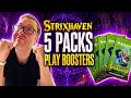 Opening 5 Strixhaven Play Boosters! Can These Packs Hit?