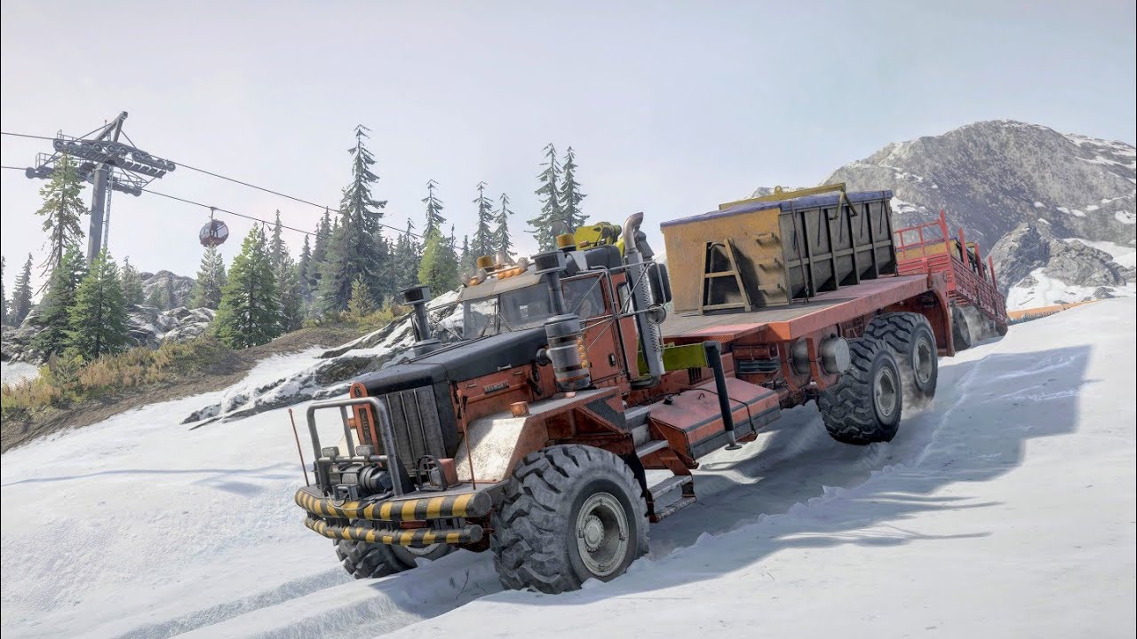 SnowRunner Fase 11 Contrato x2 La Majestuosidad de la Montaña