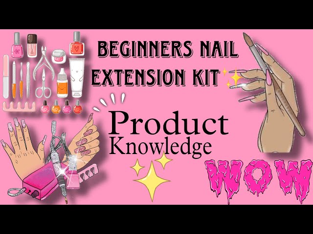 Professional Set Acrylic Nail Kit Nail Extension Set Powder Glitter Nail  Art Liquid Nail Decorations Tools Kit Full Manicure Set