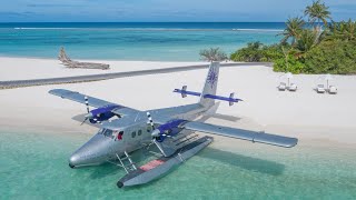 Most exclusive seaplane in the Maldives: flight to Soneva Fushi (AMAZING)