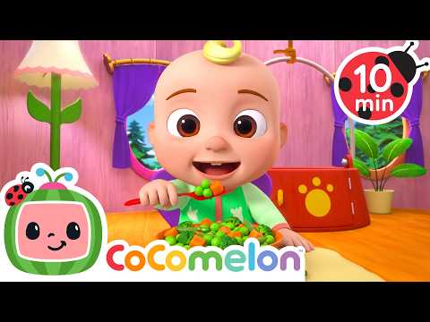 Eat Your Healthy Vegetables | ✨JJ's Animal Adventure✨Cartoons for Kids✨Fantasy Playground