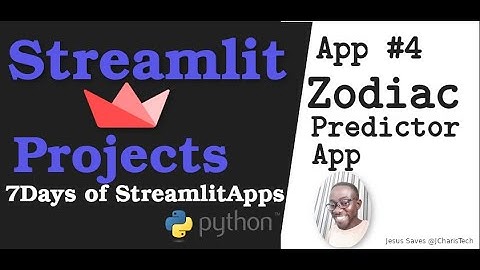 7 Days of Streamlit Apps - Day 4 - Zodiac Predictor App