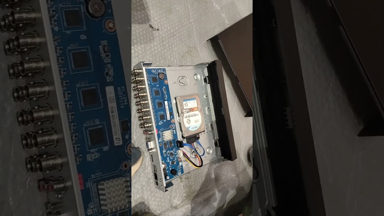 laptop hard disk DVR installation