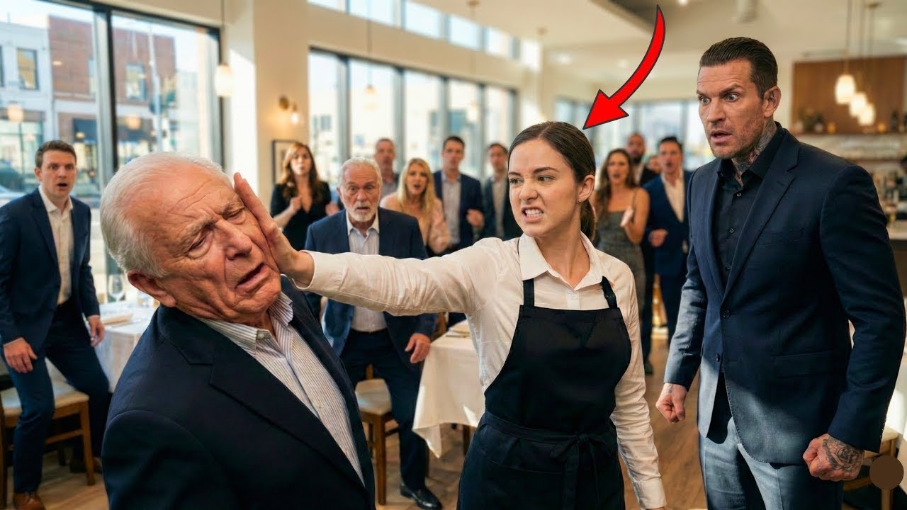 Kırılgan Garson, Mafya Babasının Sicilyalı Babasına Tokat Attı Ve Tek Kelimeyle Tüm Odayı Susturdu