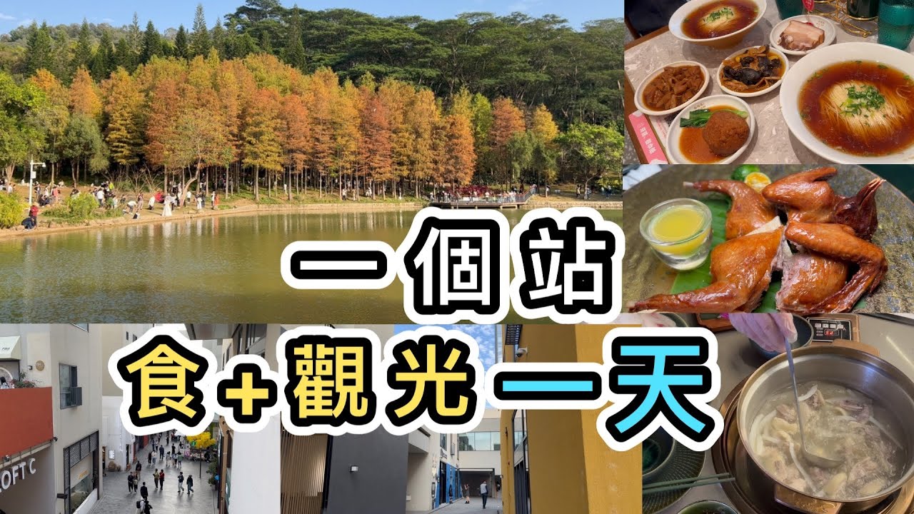 【深圳】一個地鐵站食玩全日：深業上城➕蓮花山公園👊 一條龍行商場、食飯、打卡、親大自然💯 深圳新年好去處｜深圳美食｜深圳好去處2024｜深圳一日遊｜八達通北上付款攻略｜內地支付｜北上消費