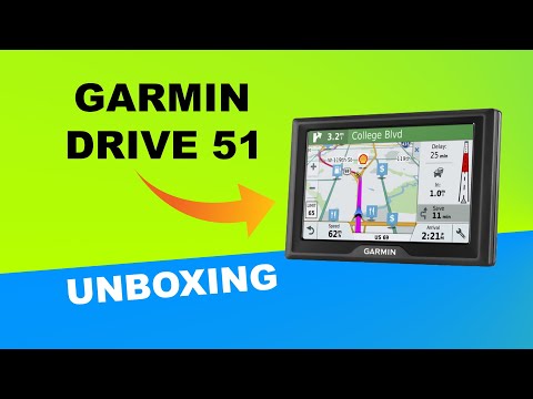 Garmin Drive 51LMT-S EU Unboxing HD (010-01678-17)