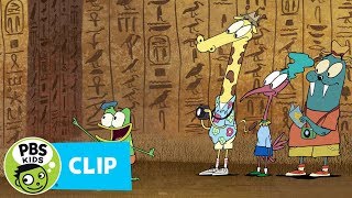 LET'S GO LUNA! | Andy and Hakim Solve a Hieroglyph Riddle | PBS KIDS