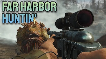Fallout 4 Survival, But I Become A Hunter In Far Harbor