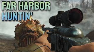 Fallout 4 Survival, But I Become A Hunter In Far Harbor